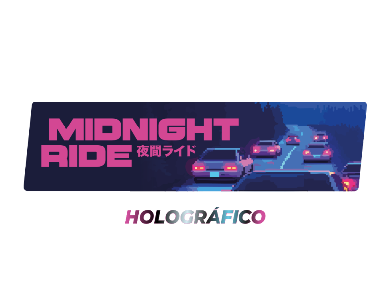 Sticker MDN RIDE - Holográfico
